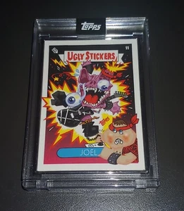 2020 GPK Artist Proof Ugly Stickers Joel #11B /49 Signed Ermsy Garbage Pail Kids - Picture 1 of 4