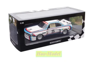 1/18 BMW3.0 CSL25 1971 #25 Metal Diecast Model Car Hobby Kids Toys Ornaments - Picture 1 of 10