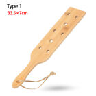 Bdsm Wooden Craft Bamboo Wood Paddle With Airflow Holes Unfinished Handicraft