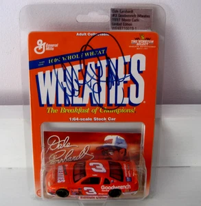 Dale Earnhardt Sr. Signed LE '97 Monte Carlo #3 Goodwrench Wheaties Diecast Car - Picture 1 of 12