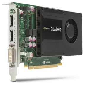 NVIDIA Quadro K2000 2 GB GDDR5 DVI DisplayPort Video Graphics Card 713380-001 - Picture 1 of 1