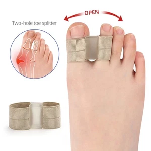 1Pc Foot Care Tool Silicone Toe Spreader Separator Bunion Hallux Valgus - Picture 1 of 6