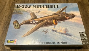 Revell B-25J Mitchell 1:48 Scale Plastic Model Kit Brand New Sealed 85-5512 - Picture 1 of 3