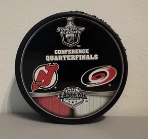 2009 Stanley Cup Playoffs New Jersey Devils Vs Carolina Hurricanes Puck Runde 1 - Bild 1 von 2