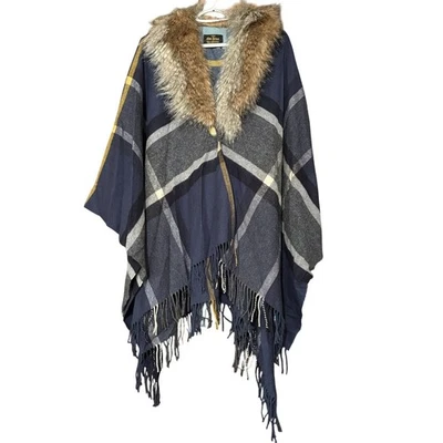 Glen Prince One Size Pure New 100% Lambswool Sweater Cape Shrug made in Scotland - Image 1 of 4