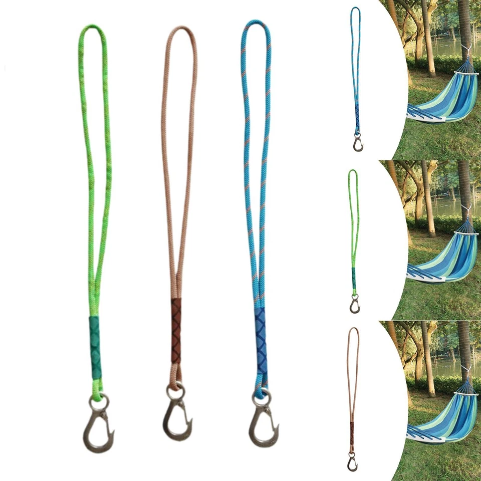 Tree Swing Rope with Hook Easy Installation Cord Hanging Tree Strap for Garden - Image 1 of 1