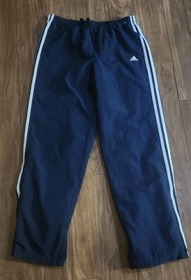 Pantalones deportivos Y2K Adidas para hombre talla mediana atléticos gimnasio entrenamiento pantalones de pista  Foto 1 de 4
