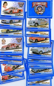 1998 GOOD YEAR 5OTH ANNIVERSARY 50 CAR NASCAR SET 1948-1998 - Picture 1 of 1