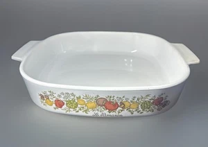 Vintage Corning Ware LE ROMARIN Casserole Dish Spice Of Life A-22-B Rare No Lid - Picture 1 of 16