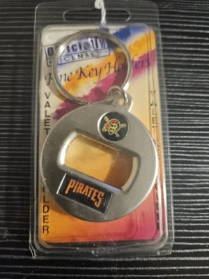 Pittsburgh Pirates Officially Licensed Valet Key Holder Keychain Free Shipping  - Image 1 of 2