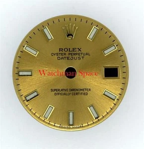 Factory Lady Rolex Datejust 69163 69178 Champagne Luminous Stick Dial 2Tone #F27 - Picture 1 of 3