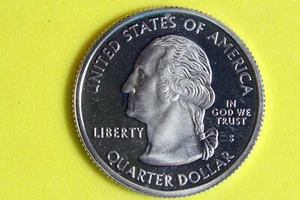 ESTATE FIND 2004 - S PROOF "IOWA" Washington Quarter! #N03575 - Picture 1 of 2