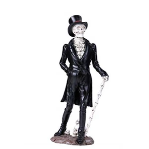 Day of the Dead Skeleton Gentleman Figurine New - Picture 1 of 2