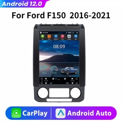 Radio estéreo navegación GPS coche 12,1" para Ford F-150 2016-2021 4+64G CARPLAY Foto 1 de 4