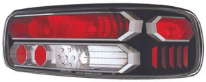 IPCW CWT-CE316CB Pair of Bermuda Black Euro Tail Lights for Caprice / Impala - Picture 1 of 2