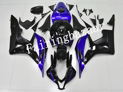 Fit for 2007 2008 CBR600RR Blue Black ABS Injection Mold Bodywork Fairing Kit - Imagem 1 de 4