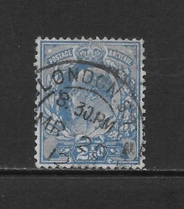 GREAT BRITAIN SCOTT 148 USED FINE - 1911 2.5p ULTRA - KING EDWARD VII ISSUE (G) - Picture 1 of 2