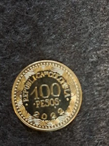 Colombia 100 Pesos, 2022, KM #296, GEM Coin - Picture 1 of 3
