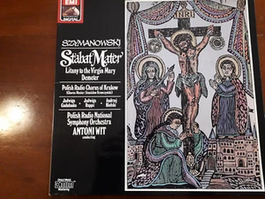 33 GIRI- LP "SZYMANOWSKY" STABAT MATER LITANY  TO THE VIRGIN MARY"EMI 067 270027 - Picture 1 of 4