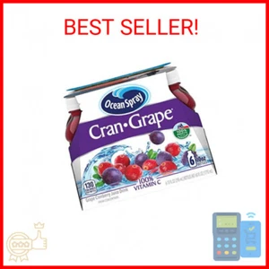 Ocean Spray Juice Drink, Cran-Grape, 10 Ounce Bottle (Pack of 6) - Picture 1 of 2