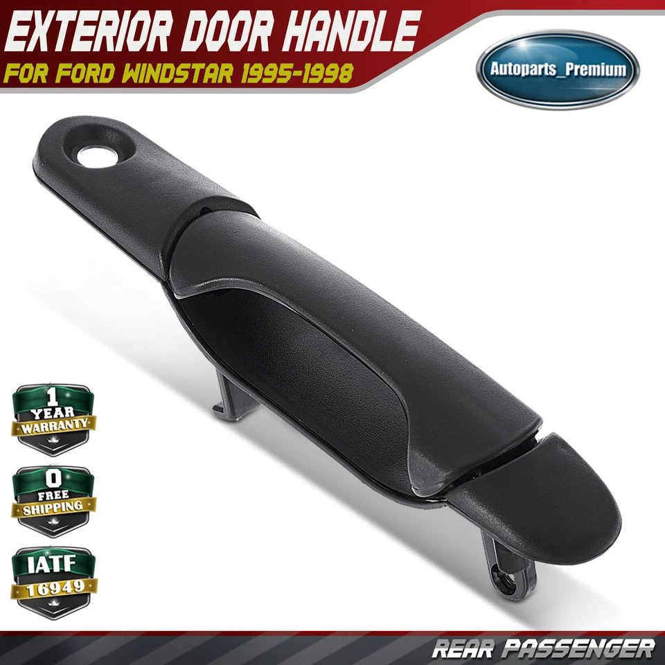 Manija de puerta exterior texturizada para pasajero trasero para Ford Windstar 1995 1996-1998 Foto 1 de 4
