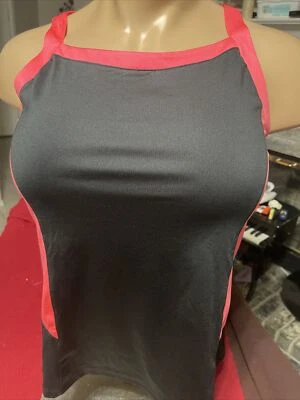 Tail Activewear Racerback Women’s  size  XL  Color Black & Pink - Image 1 of 4