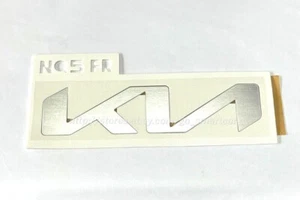 Front Hood Silver KIA emblem fit 2023 2024 2025 KIA Sportage - Picture 1 of 2
