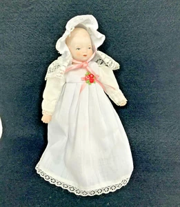 Schmid Kaplan 80er Jahre seltene Schmid Porzellan Puppe Sammlerstück Modell 557-021 - Bild 1 von 8