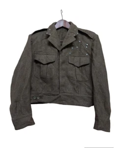 Brigadier BDU Palestine war 1948 Arab 拉伯 tunic WW2 Transjordan Jacket rare P1937 - Picture 1 of 10
