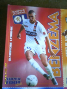 2 CARTES ROOKIE BENZEMA OLYMPIQUE LYONNAIS 2007 2009 - Imagen 1 de 3