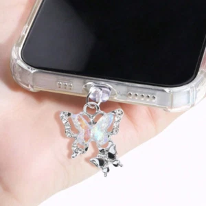 Mobile Phone Port Anti Dust Cover Bear Shaped Compatible for Type-C Port 1 pc - Photo 1 sur 5