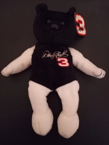 23 Karat Gold'n Bears Collectible Black & White Beanie Bear Dale Earnhardt #3 Cover