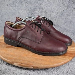 FINN Comfort Men's Milano Brown  Leather Oxford Comfort Shoes Size US 11 - Picture 1 of 8