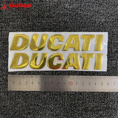 Calcomanías de tanque de gasolina 3D para DUCATI DIAVEL HYPERMOTARD MONSTER SUPERBIKE SUPERSPORT Foto 1 de 4