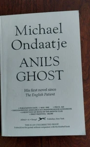 Anil's Ghost by Michael Ondaatje Uncorrected proof, First Edition 2000 - Picture 1 of 6