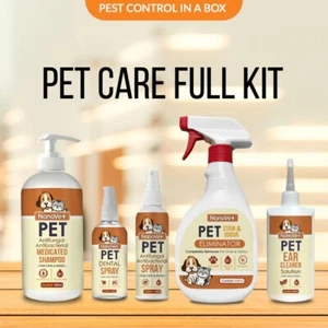 Pet Cat Dog Care Full Kit 5 Item - Picture 1 of 5