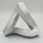 PENROSE triangle optical illusion sculpture figure home art impossible triangle