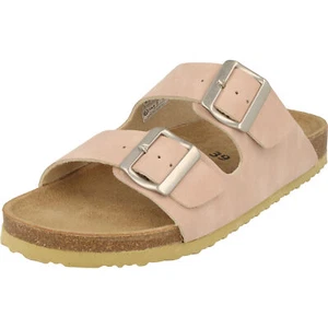 Softrelax Damen Schuhe 7420990056 Pantolette Hausschuhe Sandale Nude NEU