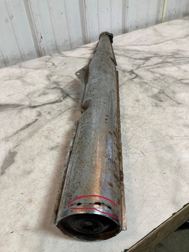 75 Moto Guzzi 850 T3 right side muffler exhaust tail pipe - Image 1 of 4