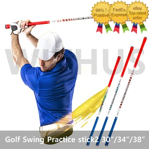 Rookie Rookie Golf Swing Practice Driving Distance stick 2 - 3type 30"/34"/38"_ - Picture 1 of 8