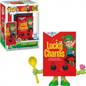 Funko Pop! General Mills Cereal Lucky Charms Box Vinyl Figure #109 Funko Excl. - Picture 1 of 1