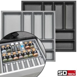 Orga-Box-2 Schubladeneinsätze Tiefe 462 mm für Nobilia Schubladen Besteckkästen - Bild 1 von 26