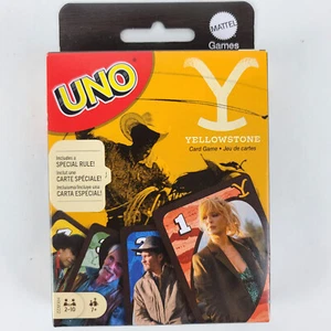 Juego de Cartas Mattel UNO Yellowstone Edición Especial - Nuevo Con Regla Especial - Imagen 1 de 4