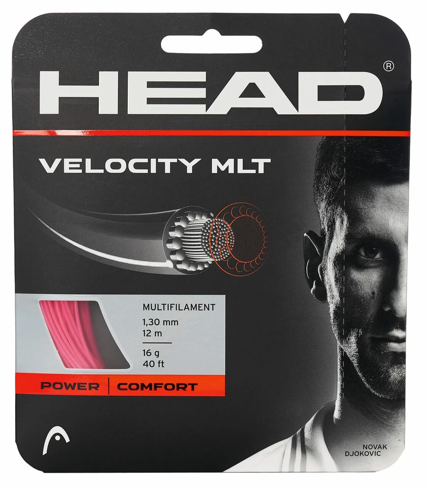 Head Velocity MLT 16 1.30mm Tennis Strings Set - Image 1 of 1