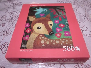 Vintage 500 Teile Charlie Zabarte Puzzle: "Darling Doe" - Bild 1 von 5