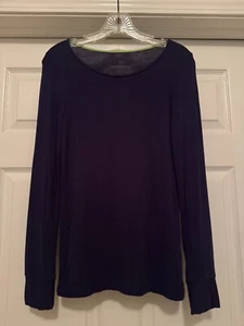 Vera Bradley Long Sleeved T-Shirt, Navy, XS, Pre-Owned/Good Condition - Picture 1 of 5