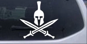 Spartan Helmet and Swords Car or Truck Window Laptop Decal Sticker - Bild 1 von 32