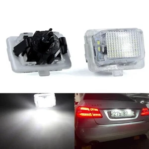 2x LED License Plate Lights Lamp For 06-12 Mercedes Benz W221 S550 S600 S63 S65 - Foto 1 di 19