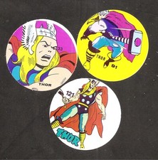 Thor 1983 Marvel Super Heroes Reyauca Venezuela Stickers