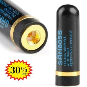 Antena de pulgar SRH805S SMA-M es adecuada para YAESU/Vertex TYT UV-3R - Imagen 1 de 12